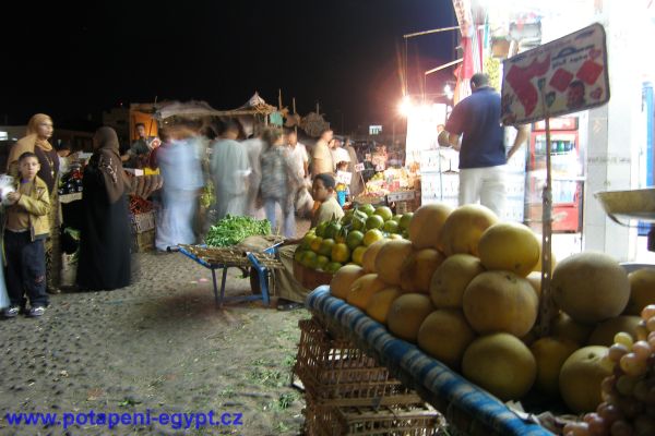 Tržiště v Hurghadě / Hurghada marketplace