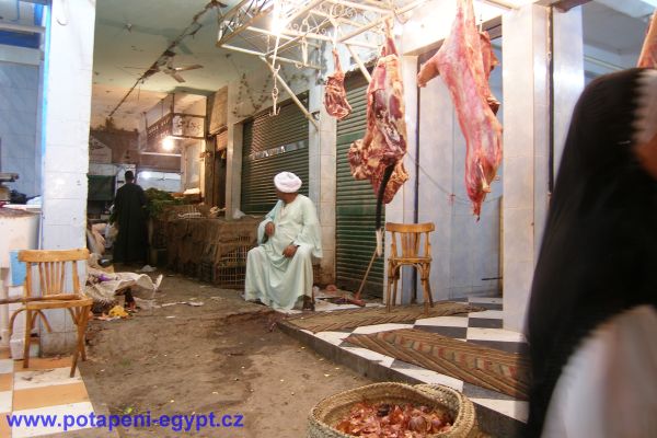 Tržiště v Hurghadě / Hurghada marketplace