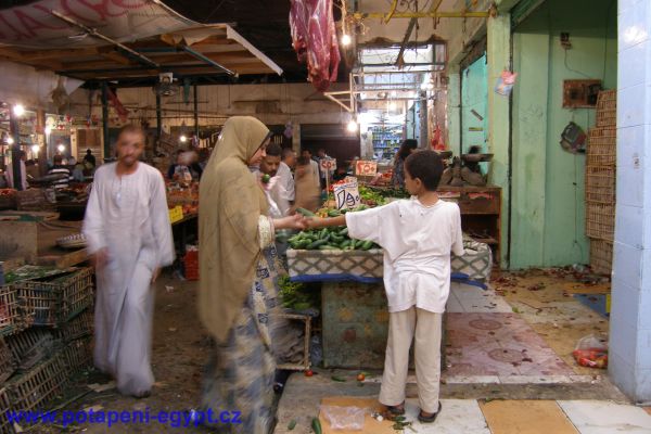 Tržiště v Hurghadě / Hurghada marketplace