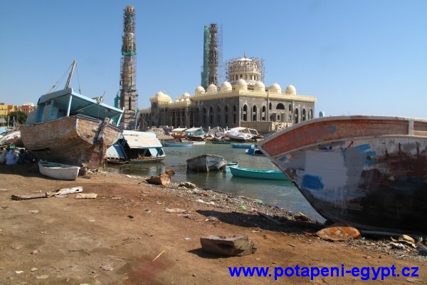 Hurghada, Fisherman Harbour / Rybářský přístav