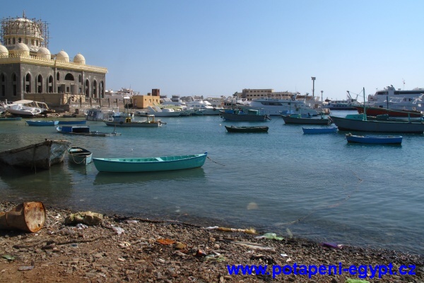 Hurghada, Fisherman Harbour / Rybářský přístav